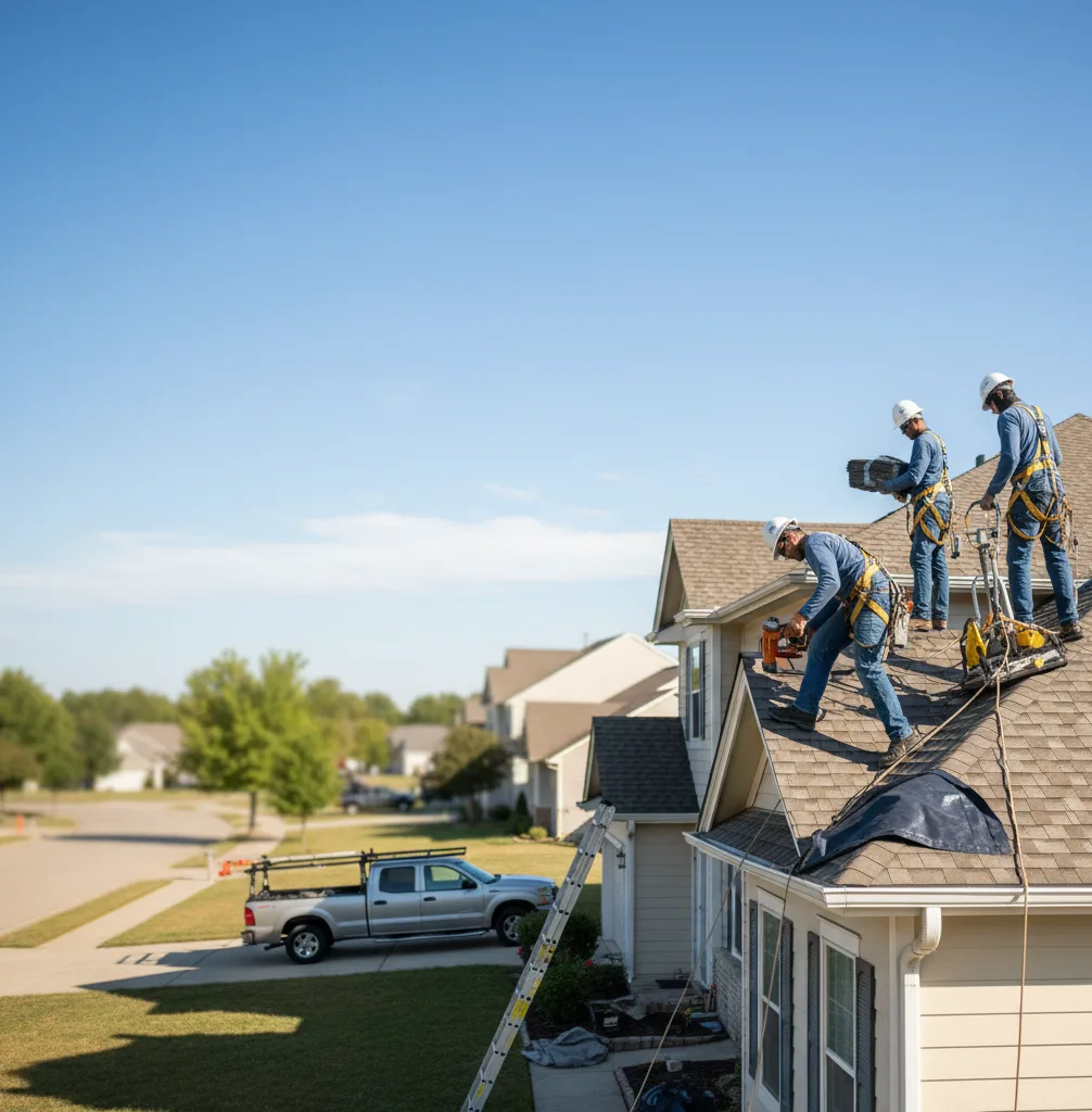 Roof Repair in Kaplan